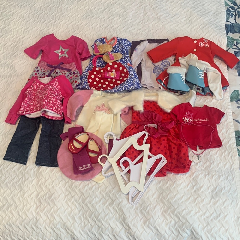 American Girl Doll Clothes Lot